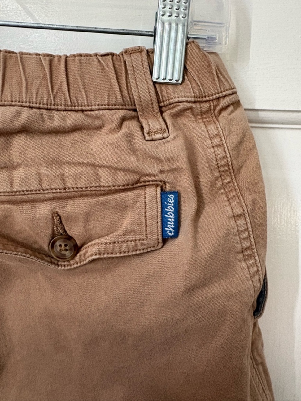Chubbies Originals Stretch Shorts 7” Inseam Tan Khaki Light Brown - Medium (M) - Picture 4 of 12